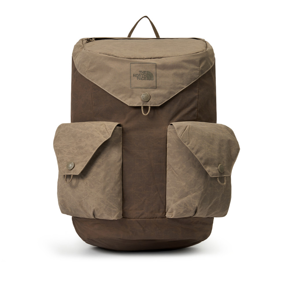 The North Face北面男女款棕色大容量休閒後背包｜8EERDHI