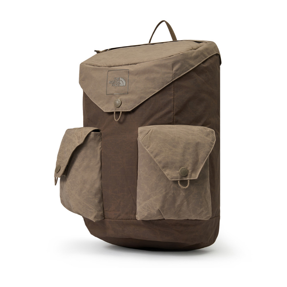 The North Face北面男女款棕色大容量休閒後背包｜8EERDHI