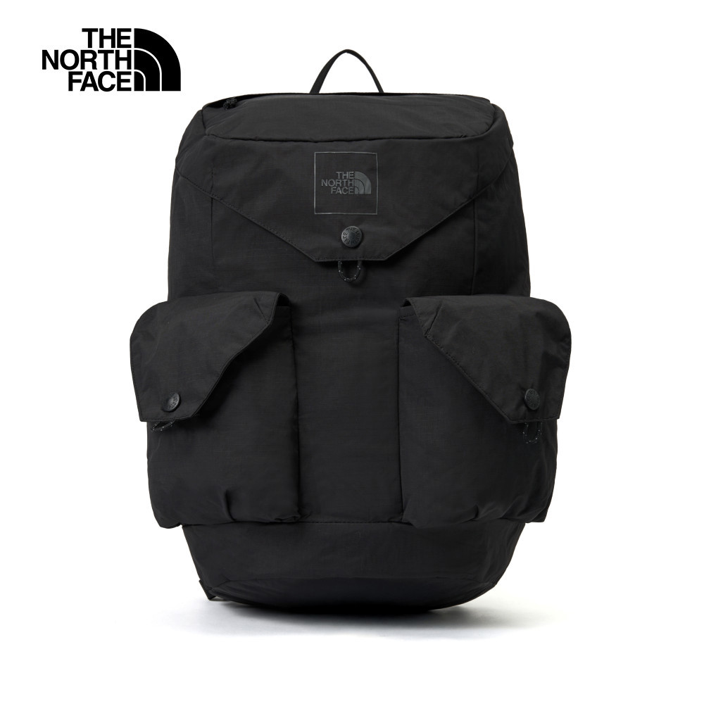 The North Face北面男女款黑色大容量休閒後背包｜8EERJK3