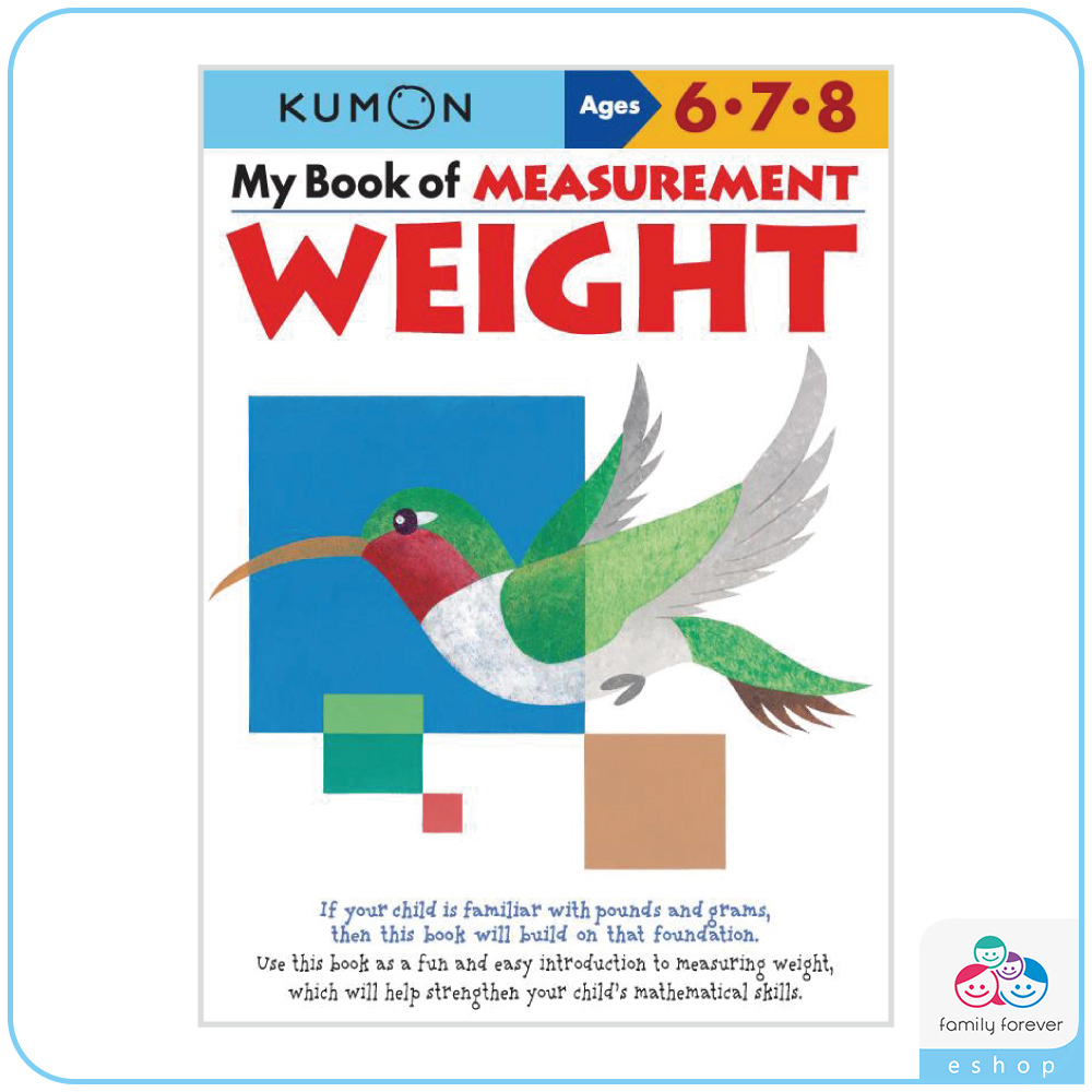 KUMON  My Book of Measurement: Weight 我的測量書：重量
