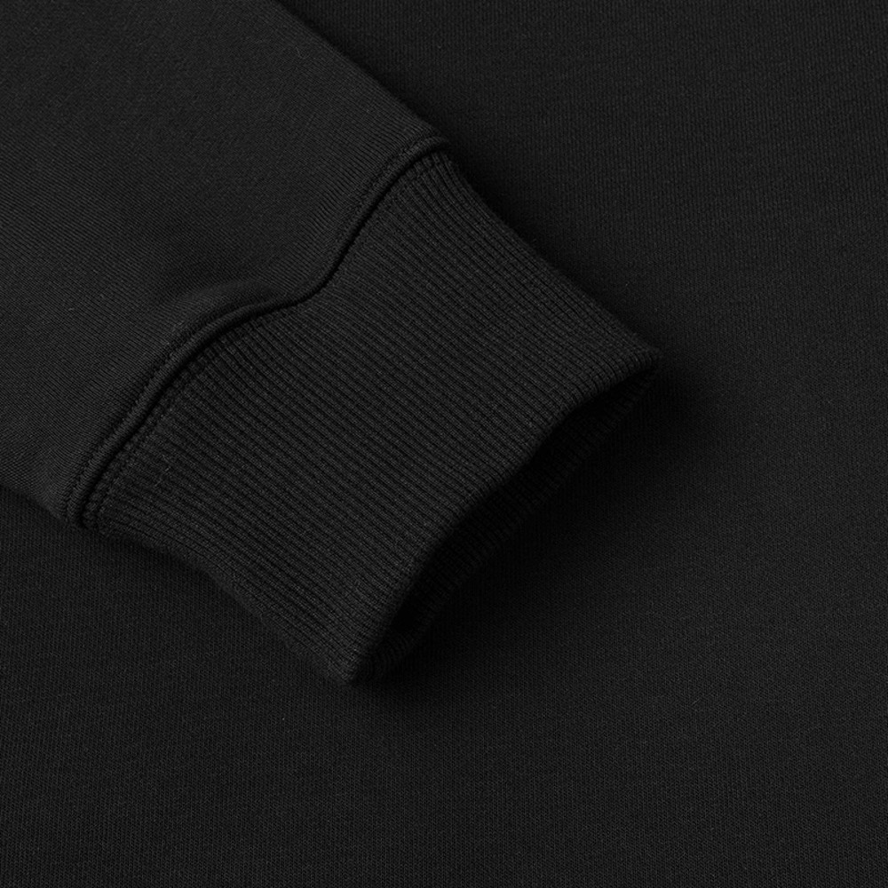 【uncle belly】The North Face北面男女款黑色趣味印花長袖大學T｜8HNFJK3