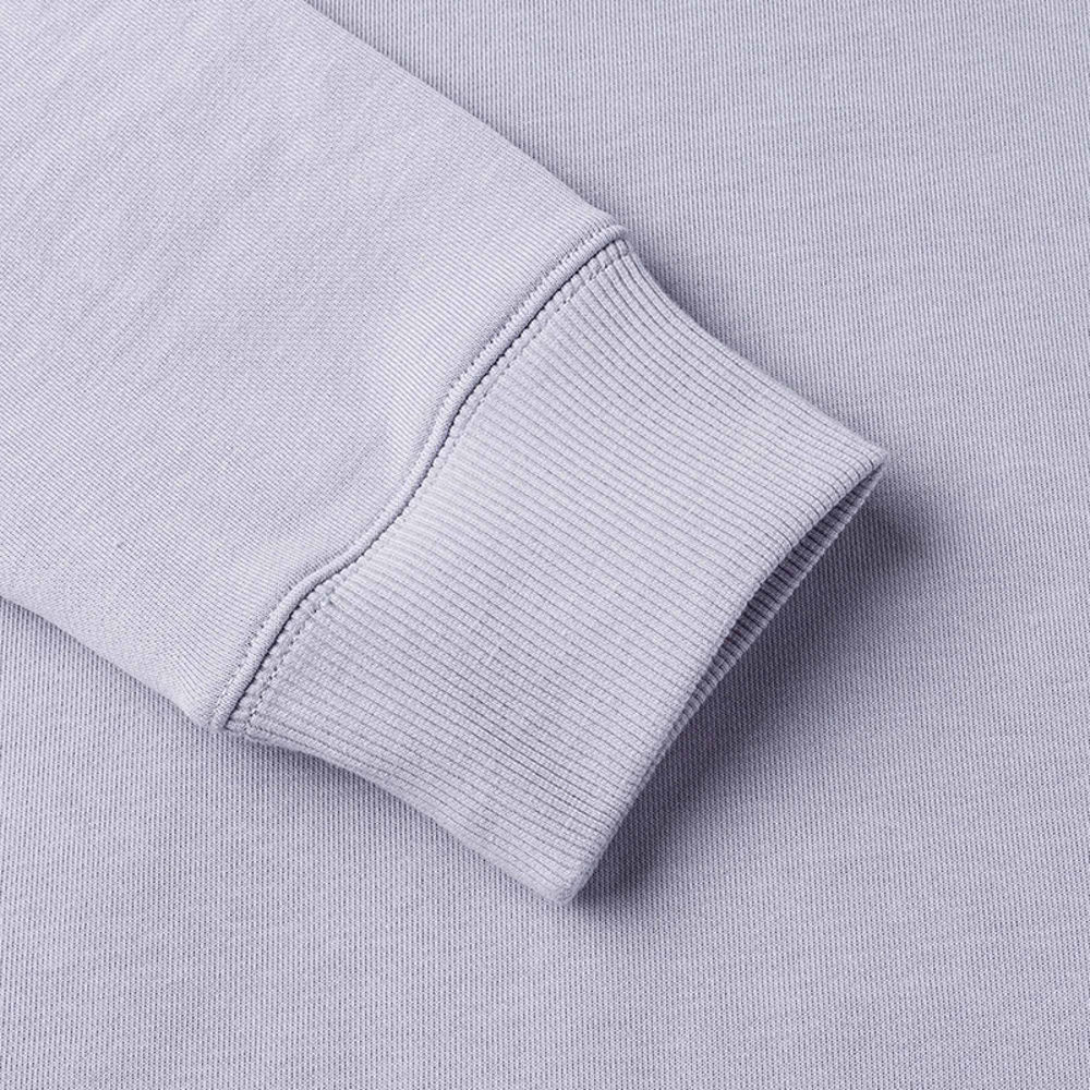 【uncle belly】The North Face北面男女款紫色趣味印花長袖大學T｜8HNFBOB