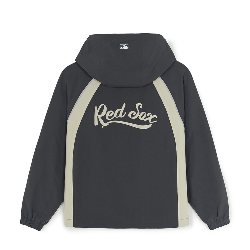 MLB Korea MLB 抗UV連帽防風外套 Varsity系列 波士頓紅襪隊 (3AWJV0154-43C