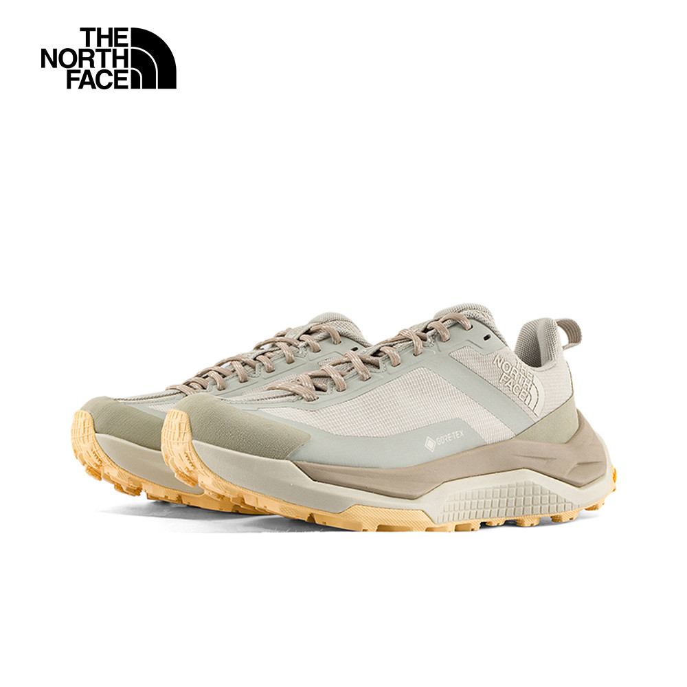 The North Face北面女款米白色GORE-TEX專業防水徒步鞋｜8D9YDTX