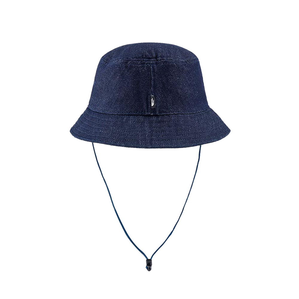 The North Face北面男女款藍色可調節可拆卸帽帶漁夫帽｜8CGJAL7