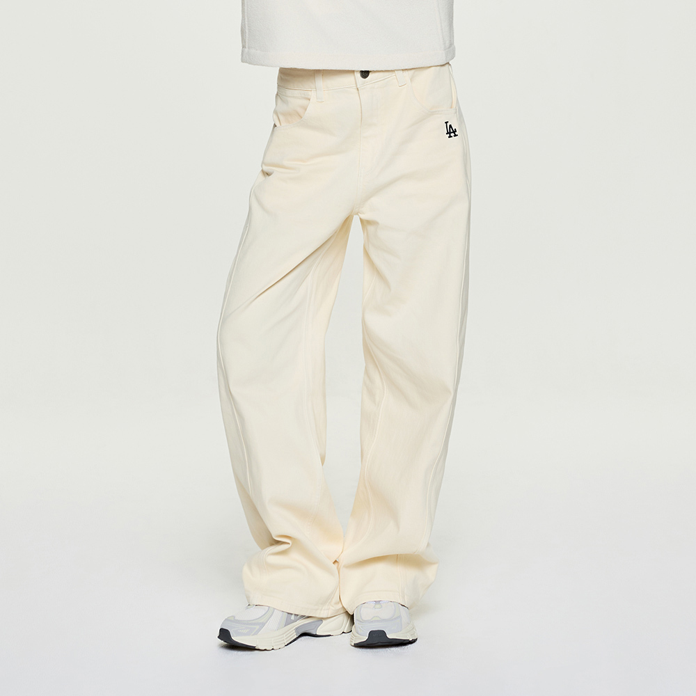 MLB 女版丹寧牛仔褲 Varsity系列 洛杉磯道奇隊 (3FDPV0154-07CRS)