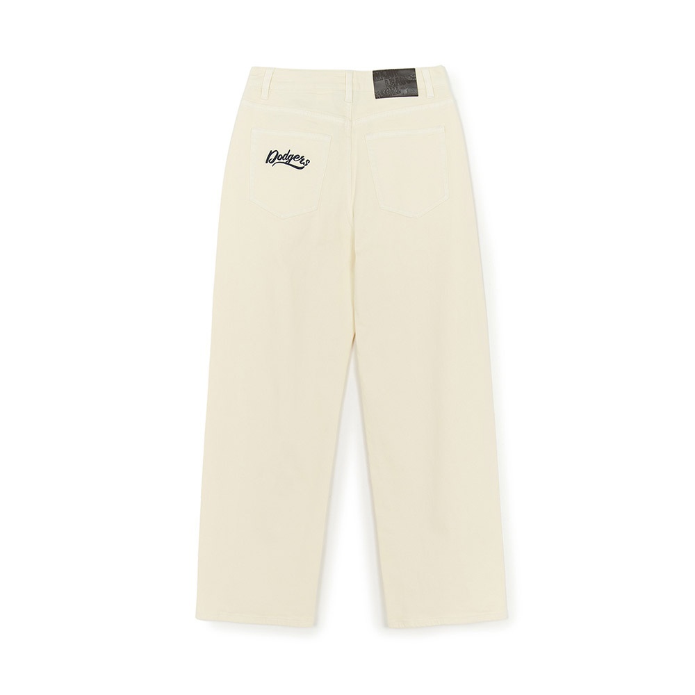 MLB 女版丹寧牛仔褲 Varsity系列 洛杉磯道奇隊 (3FDPV0154-07CRS)