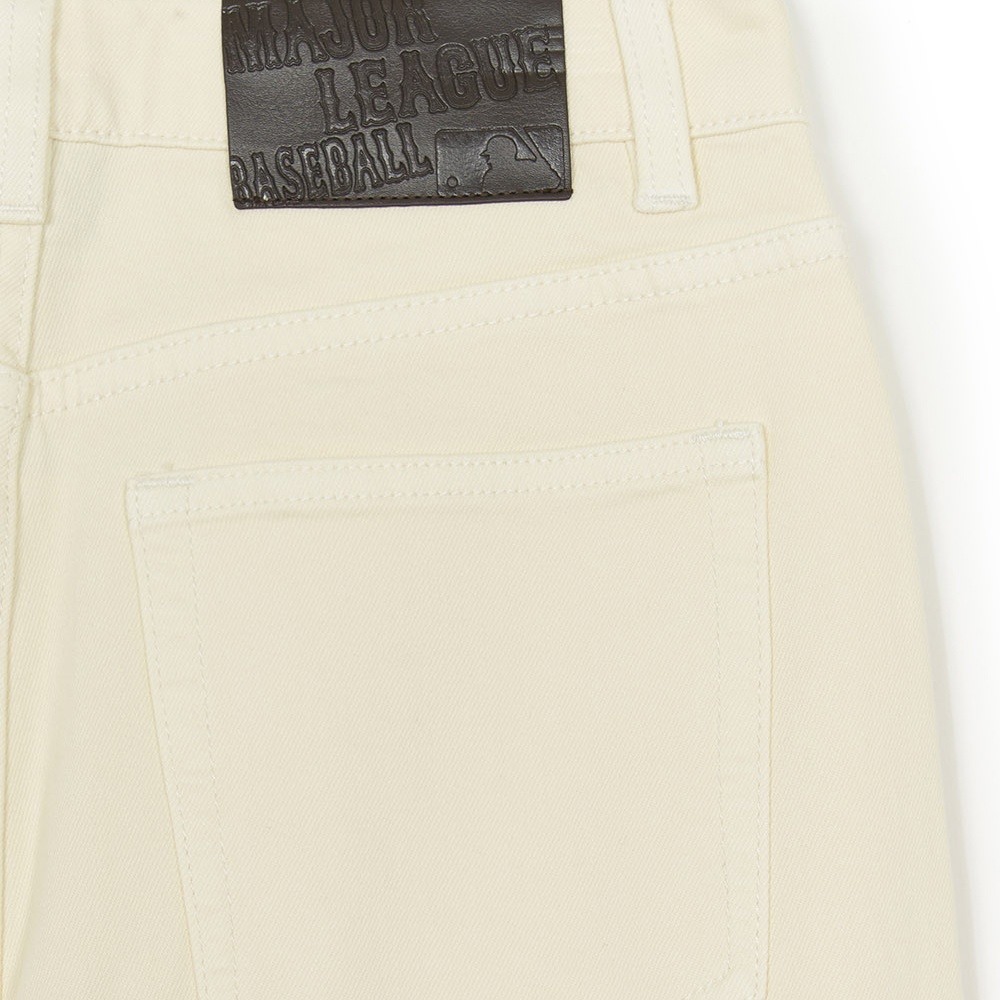 MLB 女版丹寧牛仔褲 Varsity系列 洛杉磯道奇隊 (3FDPV0154-07CRS)