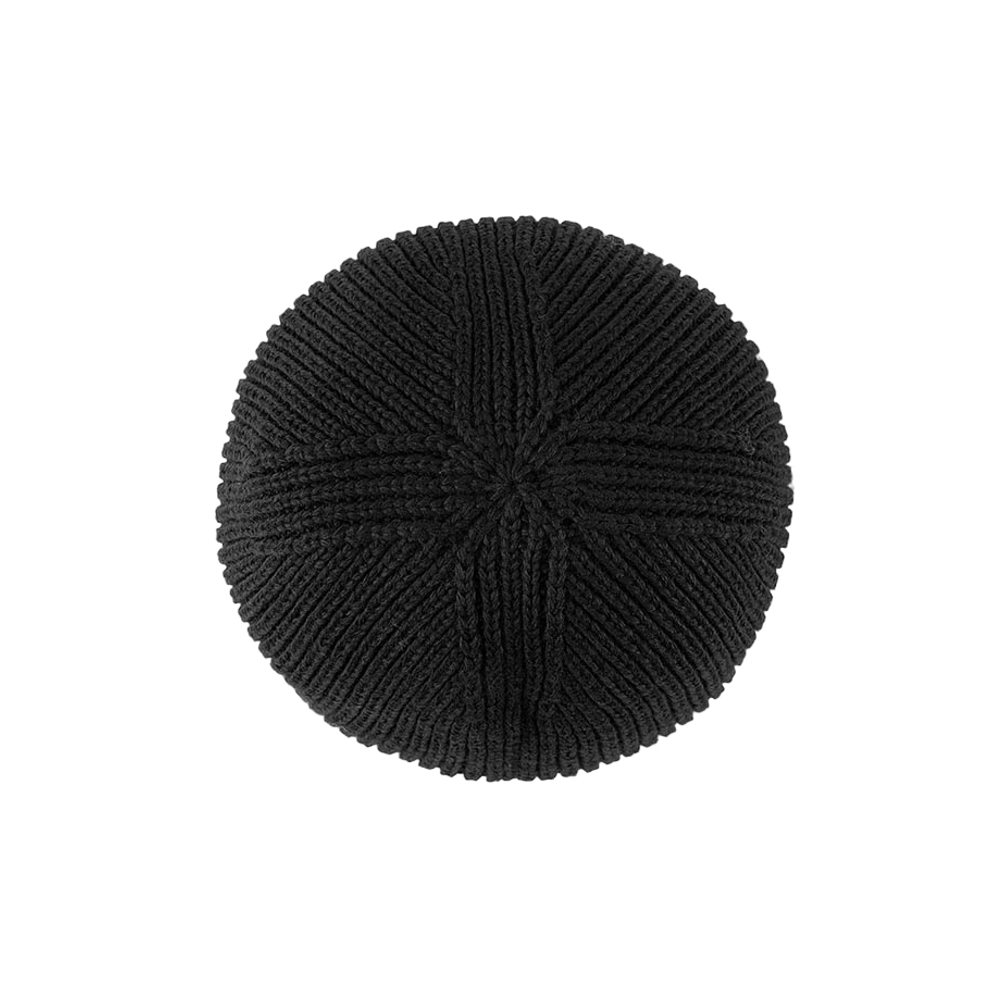 The North Face北面男女款黑色舒適保暖毛帽｜8CHEJK3