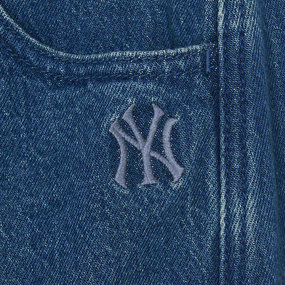 MLB 女版丹寧牛仔褲 Varsity系列 紐約洋基隊 (3FDPV0154-50INS)