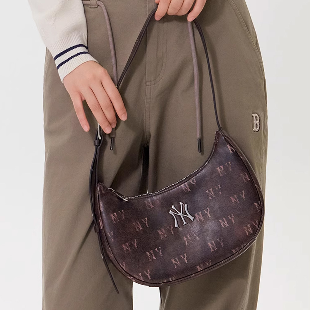 MLB 腋下包 肩背包 Monogram系列 紐約洋基隊 (3ABQMV65N-50BRS)