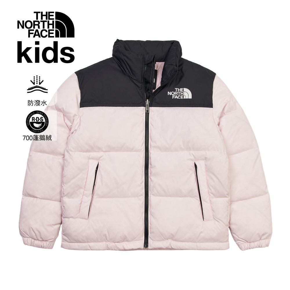經典1996兒童粉色DWR防潑水羽絨外套｜8A4CBP6
