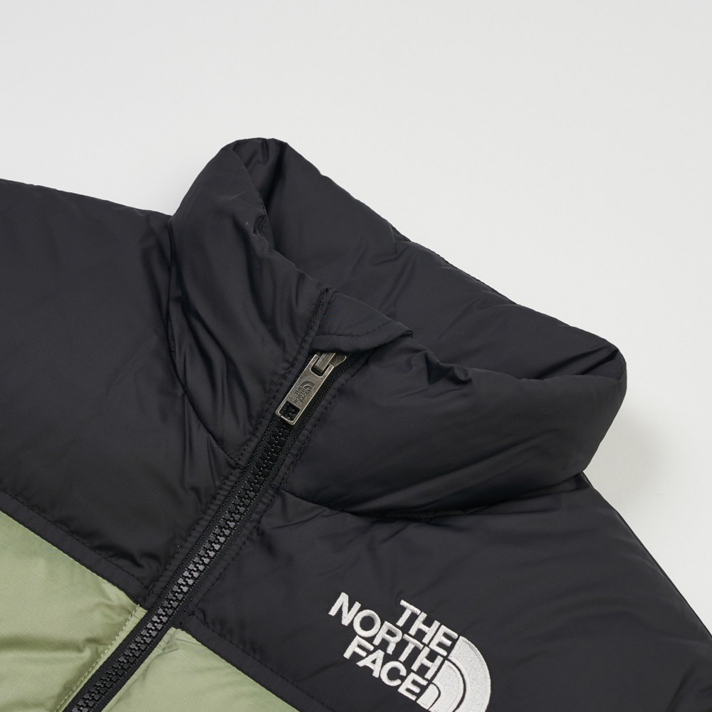 經典1996兒童綠色DWR防潑水羽絨外套｜8A4CBQ1