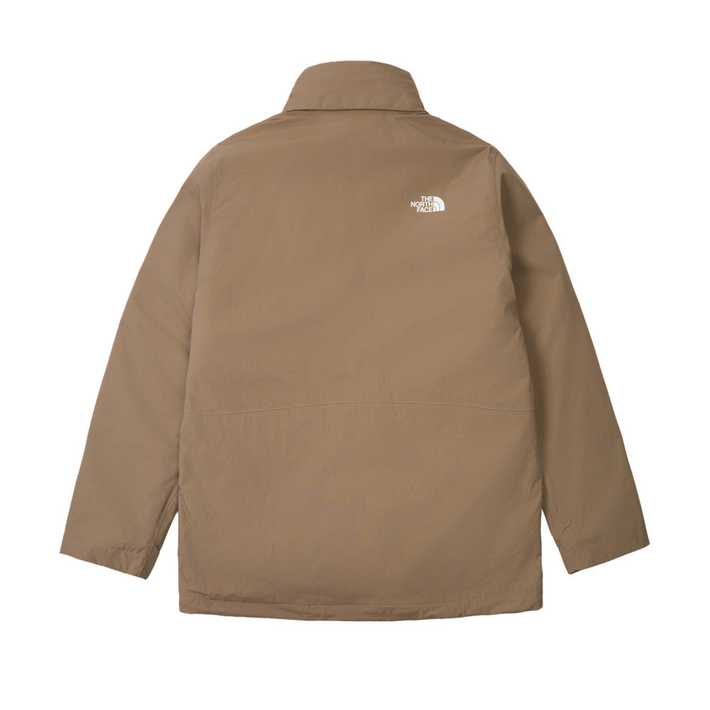 The North Face北面男款棕色DRYVENT防水羽絨內裡三合一外套｜88RKBOW
