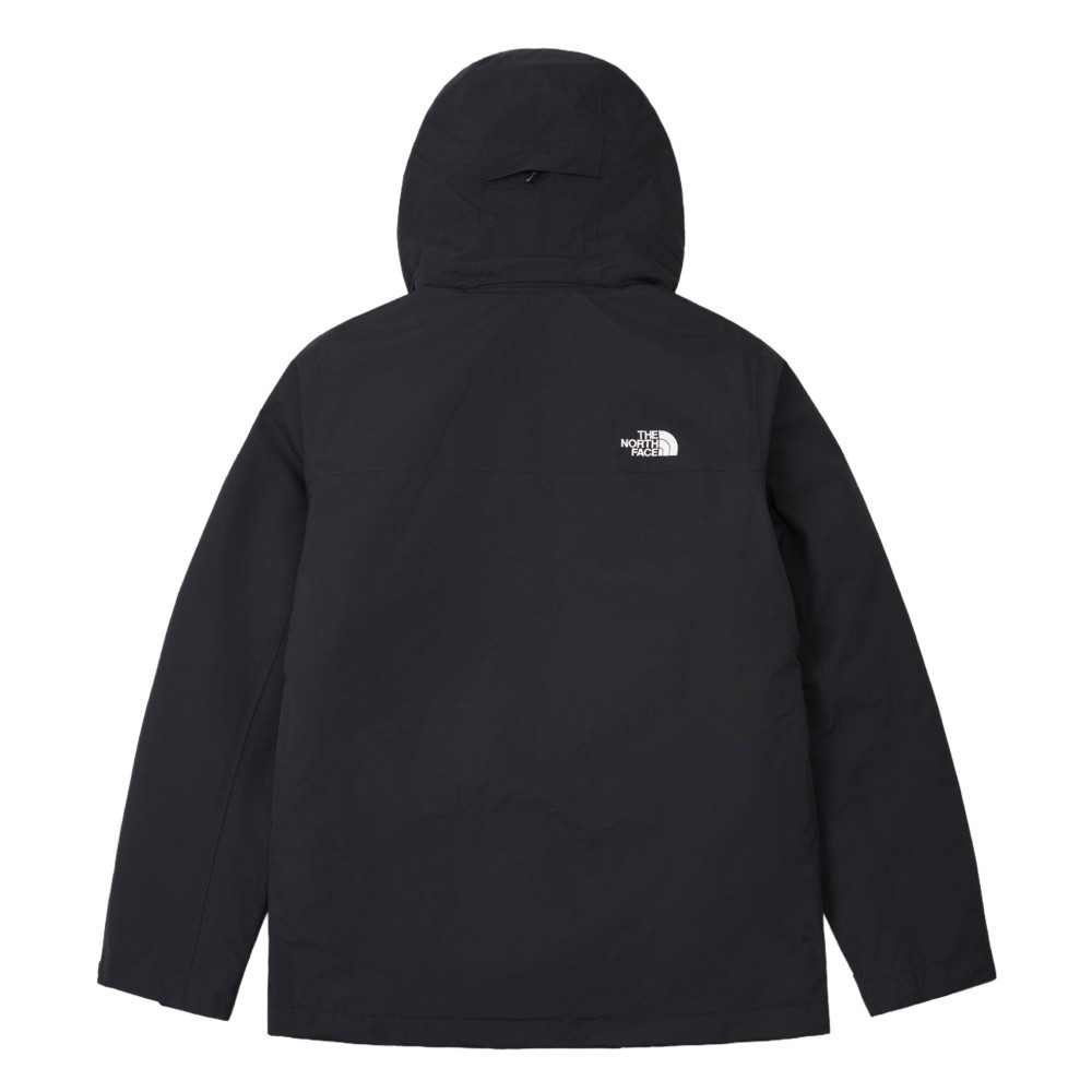 The North Face北面男款黑色DRYVENT防水羽絨內裡三合一外套｜8GJZJK3