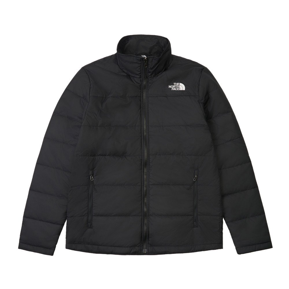 The North Face北面男款黑色DRYVENT防水羽絨內裡三合一外套｜8GJZJK3