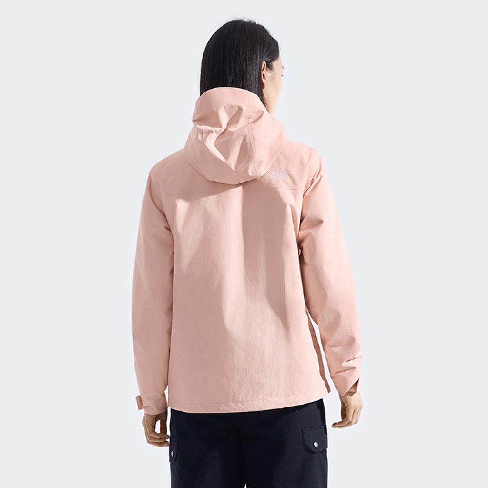 The North Face北面女款粉紅色DRYVENT防水羽絨內裡三合一外套｜8GK67OZ
