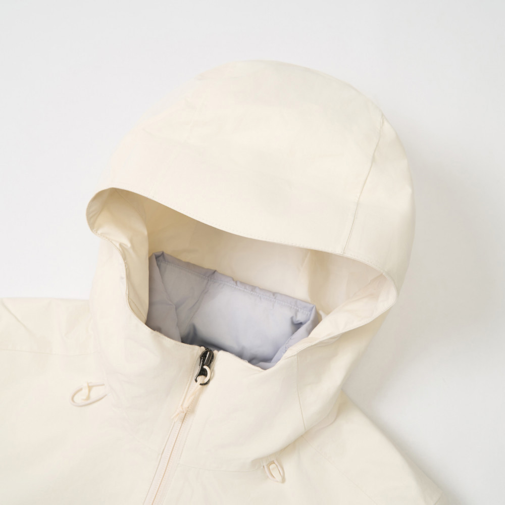 The North Face北面女款米色DRYVENT防水羽絨內裡三合一外套｜8GK6EI5