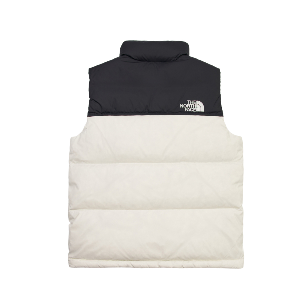 經典1996兒童米白色DWR防潑水羽絨背心｜8A4BQLI