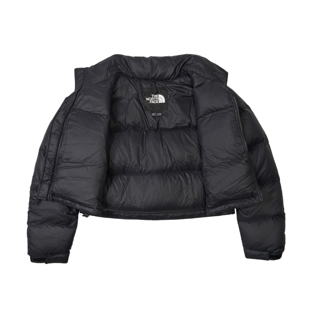 經典ICON女款黑色DWR防潑水羽絨外套｜5GGEGOG