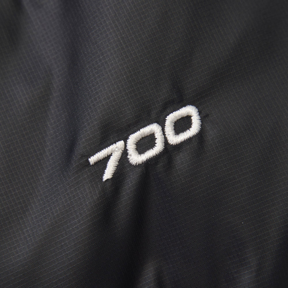 經典ICON女款黑色DWR防潑水羽絨外套｜5GGEGOG