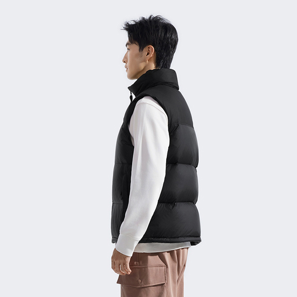 經典1996男款黑色DWR防潑水羽絨背心｜3JQQGOF