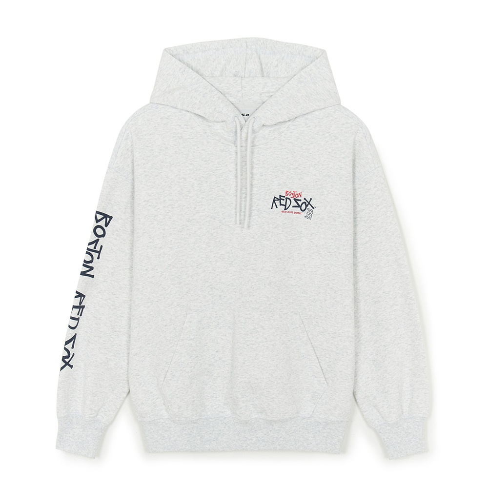 MLB 連帽上衣 帽T 波士頓紅襪隊 (3AHDB1454-43MGL)