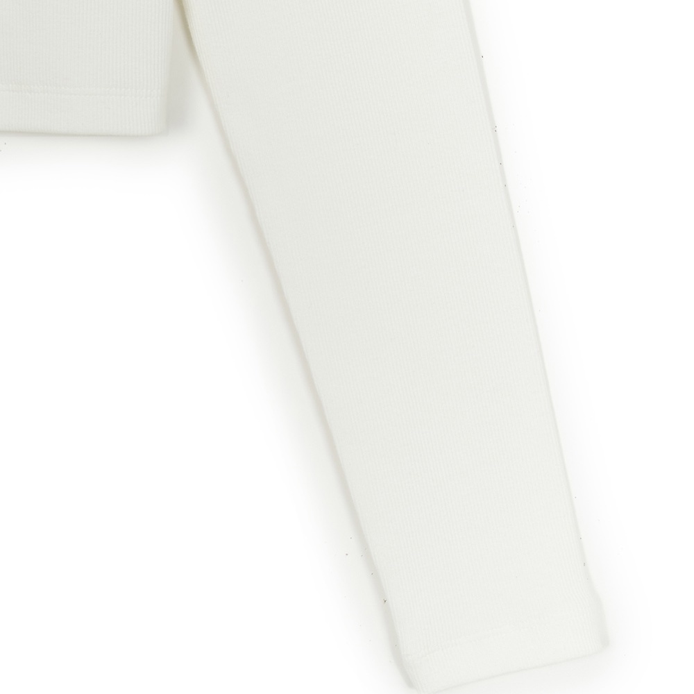 MLB 女版長袖緊身上衣  紐約洋基隊 (3FTSB0354-50IVS)