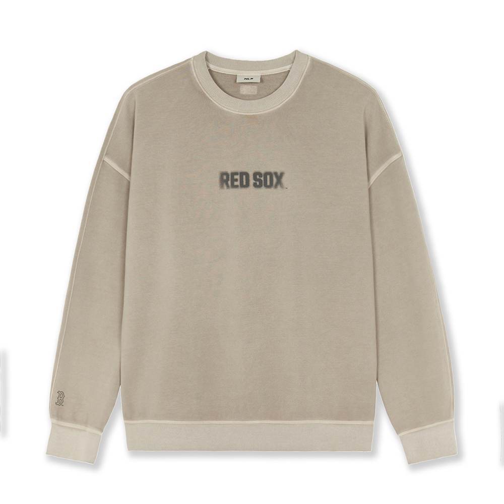 MLB 小Logo長袖大學T 波士頓紅襪隊 (3AMTB1454-43SAS)