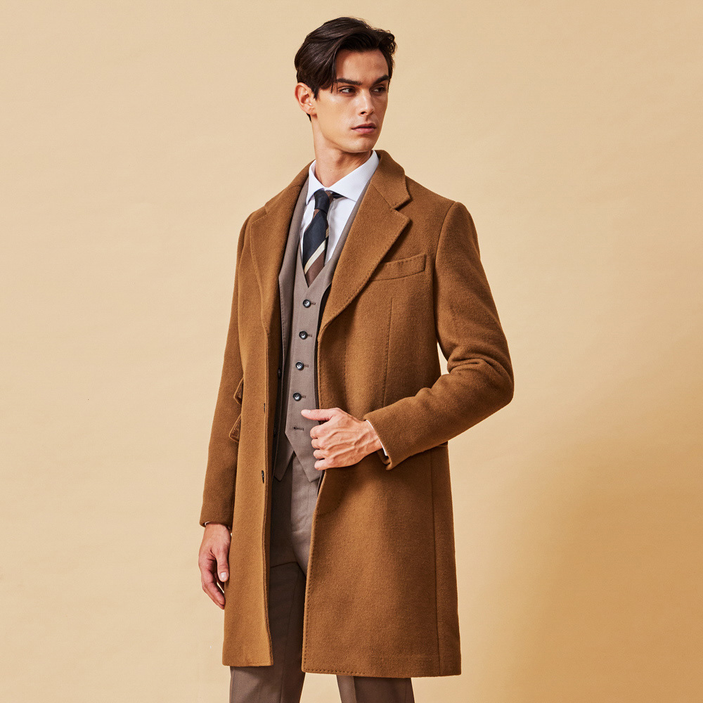 駝色徹斯特大衣-825211092091