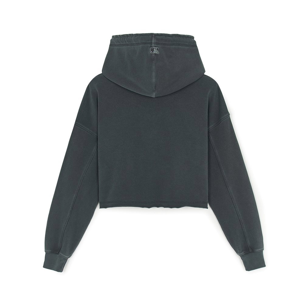 MLB 女版短版連帽上衣 紐約洋基隊 (3FHDB0854-50CGS)