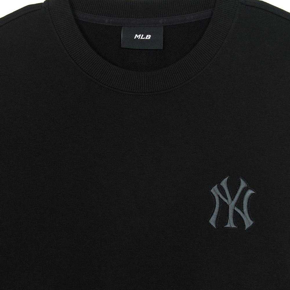 MLB 背後大Logo長袖大學T Monogram系列 紐約洋基隊 (3AMTM0654-50BKS)