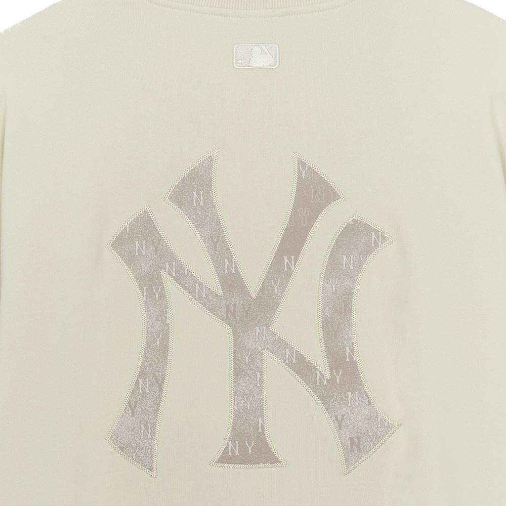 MLB 背後大Logo長袖大學T Monogram系列 紐約洋基隊 (3AMTM0654-50CRD)