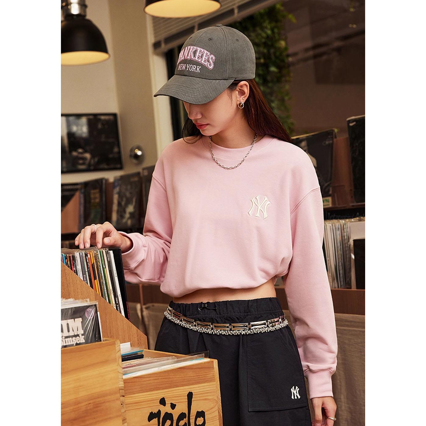 MLB 背後大Logo長袖大學T Monogram系列 紐約洋基隊 (3AMTM0654-50PKM)