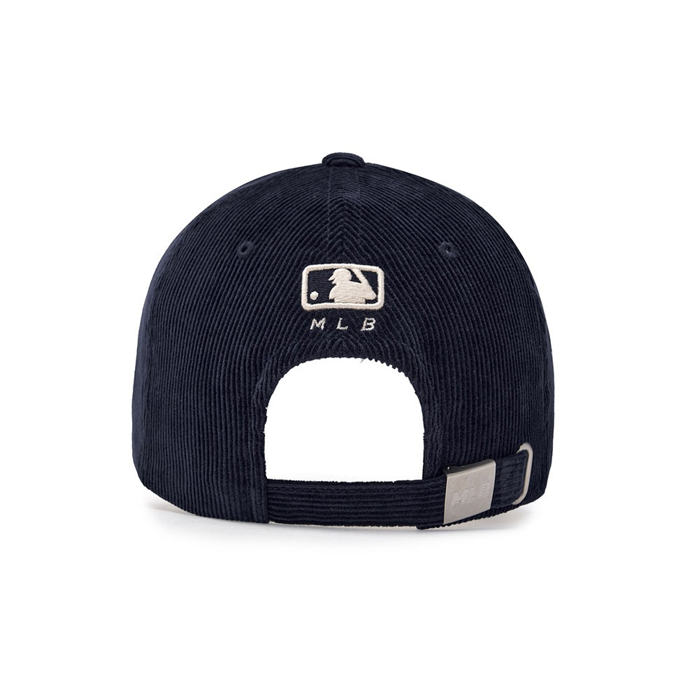 MLB 可調式燈心絨軟頂棒球帽 克里夫蘭守護者隊 (3ACPWC156-45NYS)