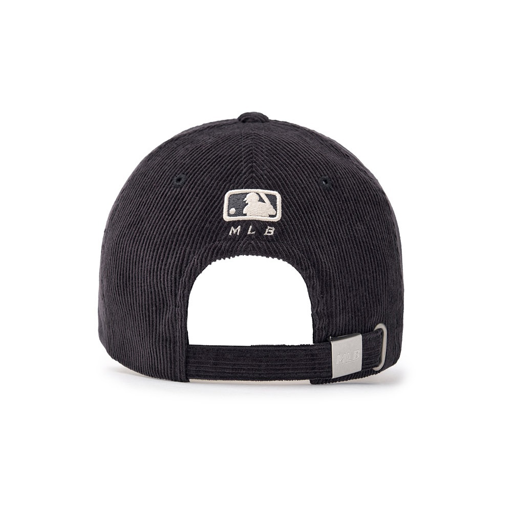 MLB 可調式燈心絨軟頂棒球帽 紐約洋基隊 (3ACPWC156-50CGS)