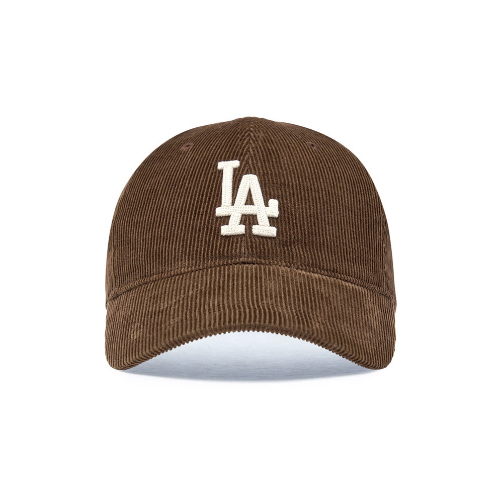 MLB 可調式燈心絨軟頂棒球帽 洛杉磯道奇隊 (3ACPWC156-07BRS)