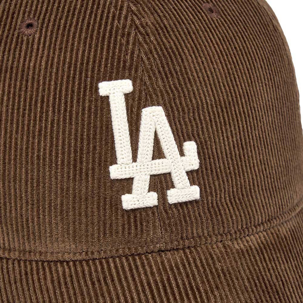 MLB 可調式燈心絨軟頂棒球帽 洛杉磯道奇隊 (3ACPWC156-07BRS)