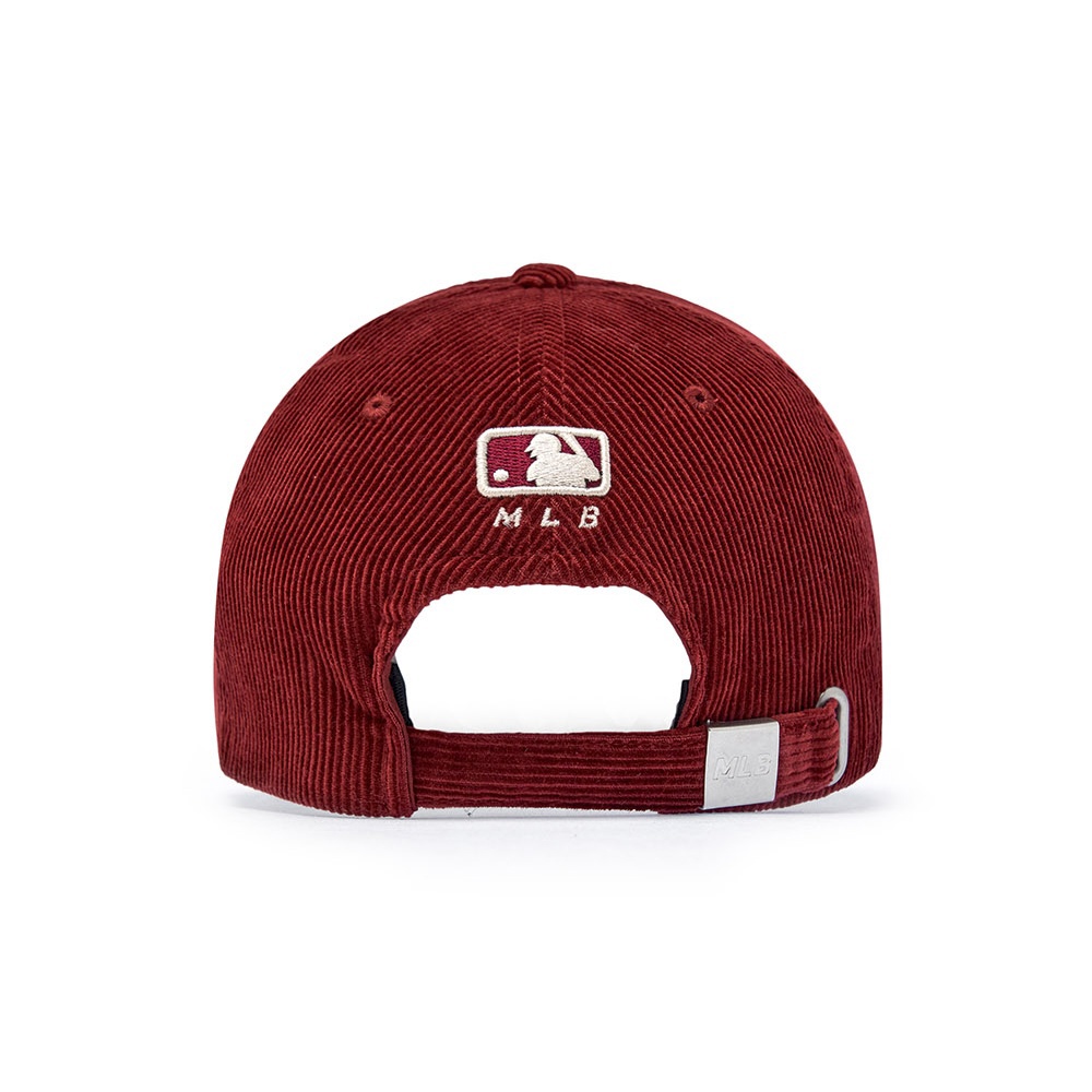 MLB 可調式燈心絨軟頂棒球帽 洛杉磯道奇隊 (3ACPWC156-07WIS)