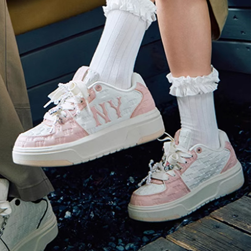 MLB Korea MLB Monogram老爹鞋 學長鞋 Chunky Liner系列 紐約洋基隊 (3ASXE