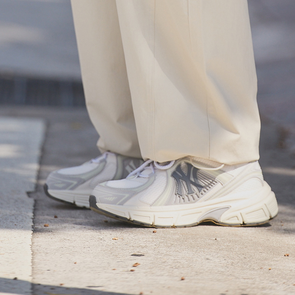 MLB 老爹鞋 運動休閒鞋 Trophy Runner系列 紐約洋基隊 (3ARNR045N-50IVS)