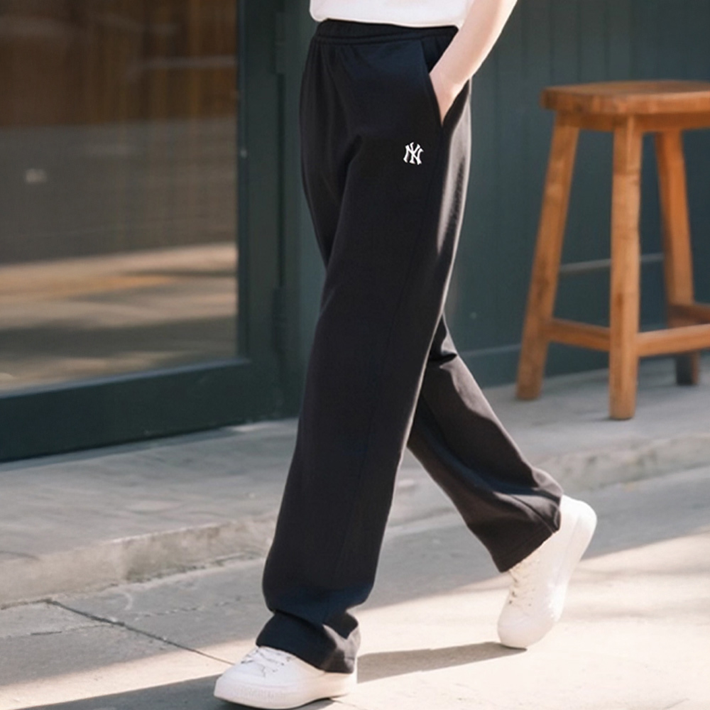 MLB 女版休閒棉褲 紐約洋基隊 (3FPTB0454-50BKS)