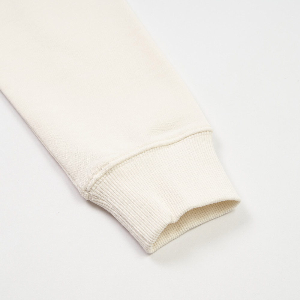 【uncle belly】The North Face北面男女款米白色趣味印花長袖帽T｜8JRSQLI