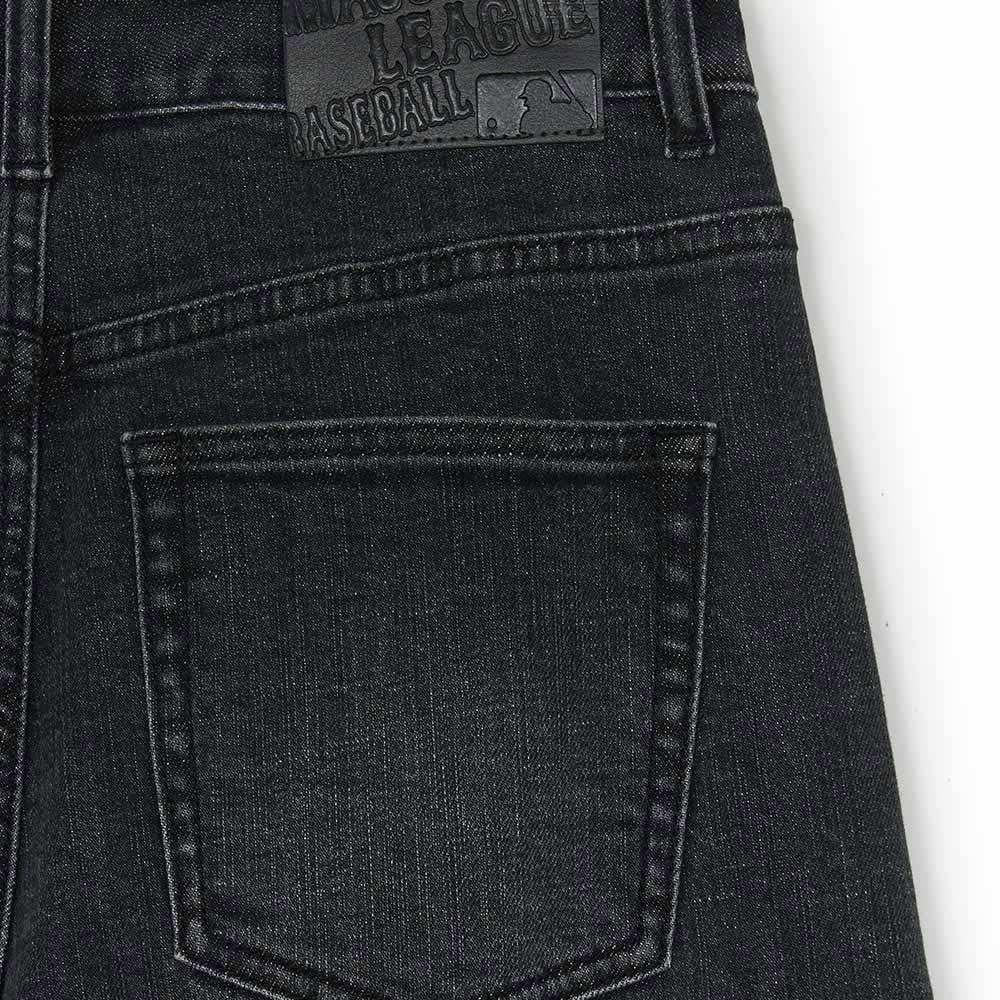 MLB 女版丹寧牛仔褲 紐約洋基隊 (3FDPB0554-50BKS)