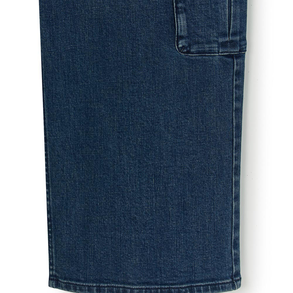 MLB 女版丹寧牛仔褲 紐約洋基隊 (3FDPB0554-50INS)