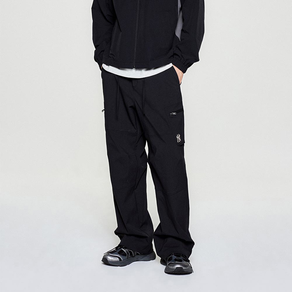 MLB Korea MLB 休閒工裝長褲 Varsity系列 紐約洋基隊 (3AWPV0254-50BKS)｜