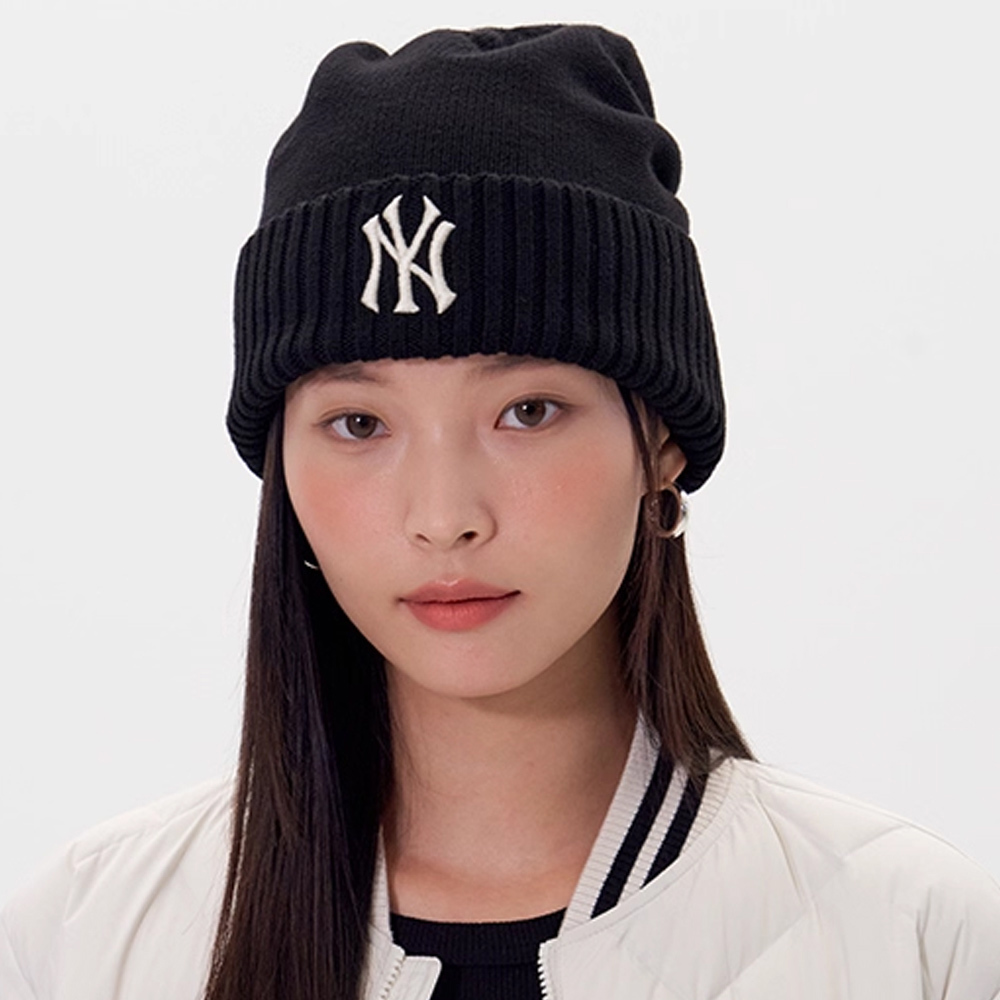 MLB 針織毛帽 紐約洋基隊 (3ABNB1356-50BKS)