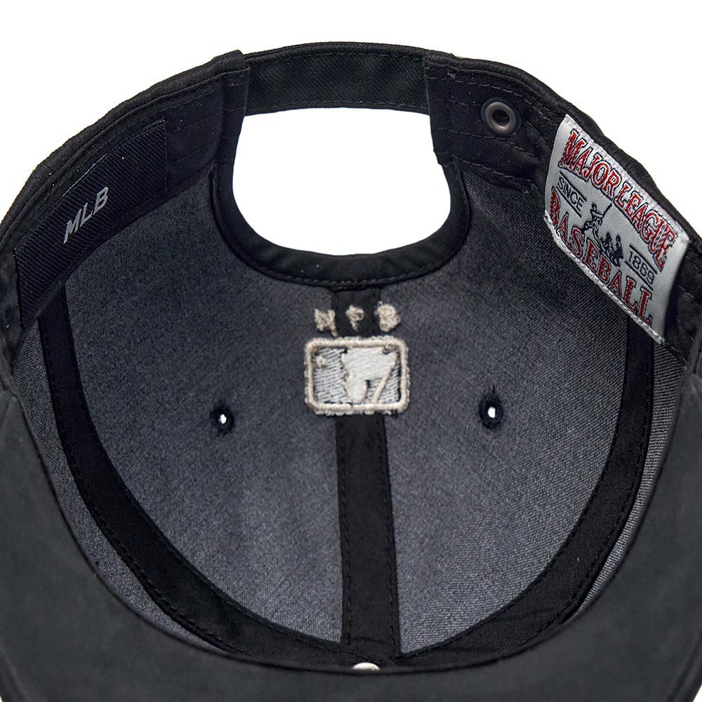 MLB 可調式硬頂棒球帽 紐約洋基隊 (3ACPB095N-50BKS)