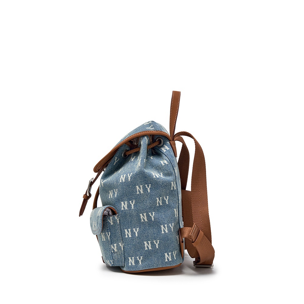 MLB 丹寧後背包 Monogram系列 紐約洋基隊 (3ABKM065N-50BLL)