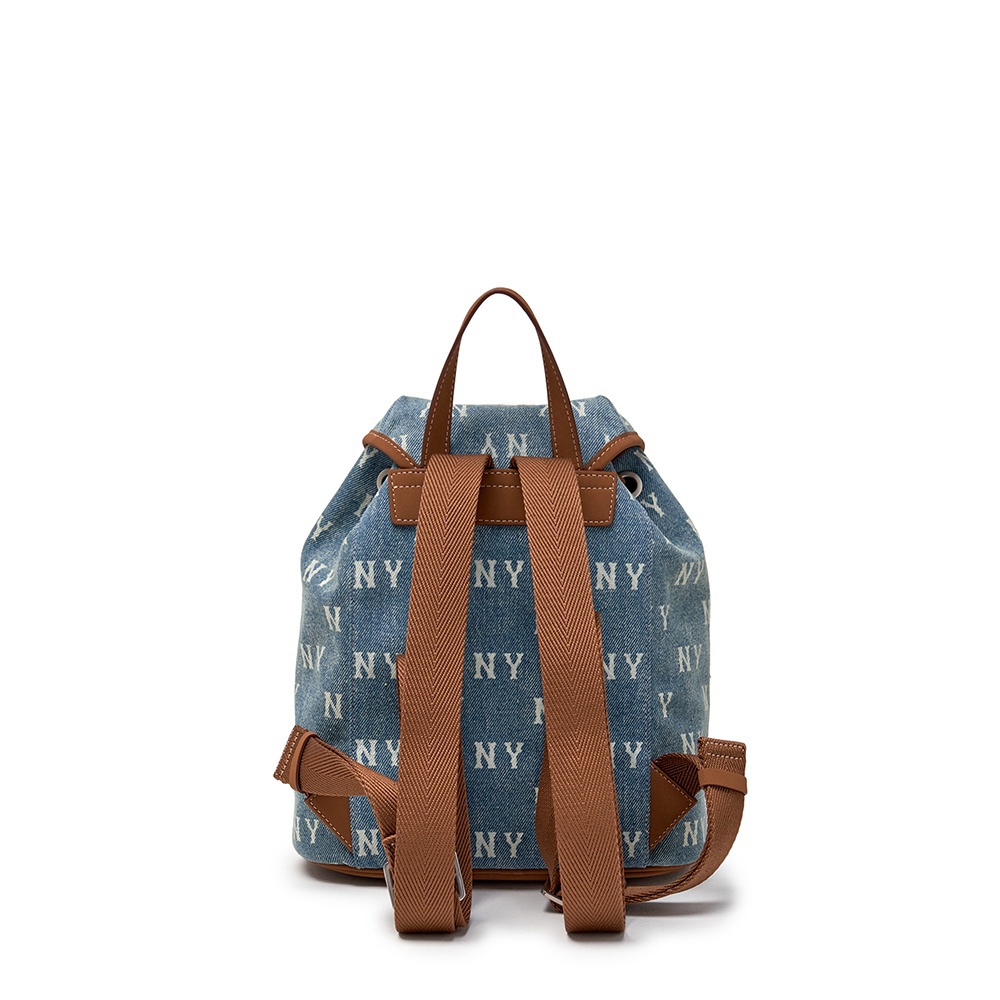 MLB 丹寧後背包 Monogram系列 紐約洋基隊 (3ABKM065N-50BLL)